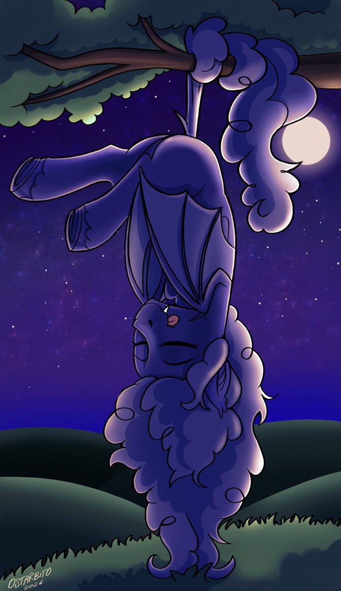 ostarb1to's tweet photo. Curly bap pony commish for @DeadSpaceLover_ 
#batpony #mlp #mlpfanart #digitalart https://t.co/wq2NG6eJtj