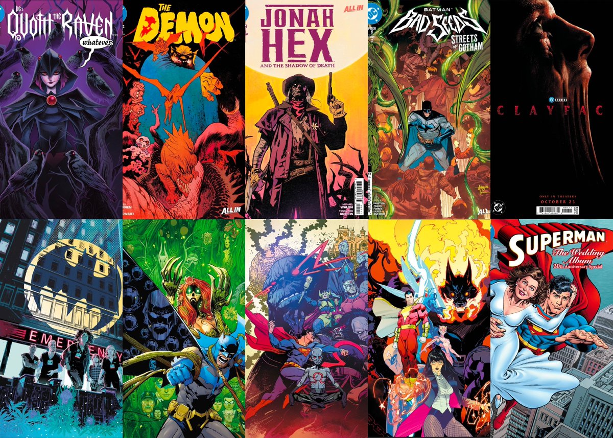 dcuworld's tweet photo. NEW DC Comics out in October! https://t.co/0fg2NxMKbo