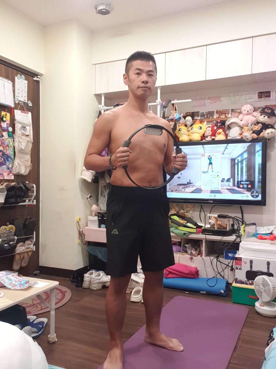 WaterIEYang's tweet photo. 健身環大冒險
Day1734
#RingFitAdventure #Switch
#Nintendo https://t.co/sdIqJdUURt