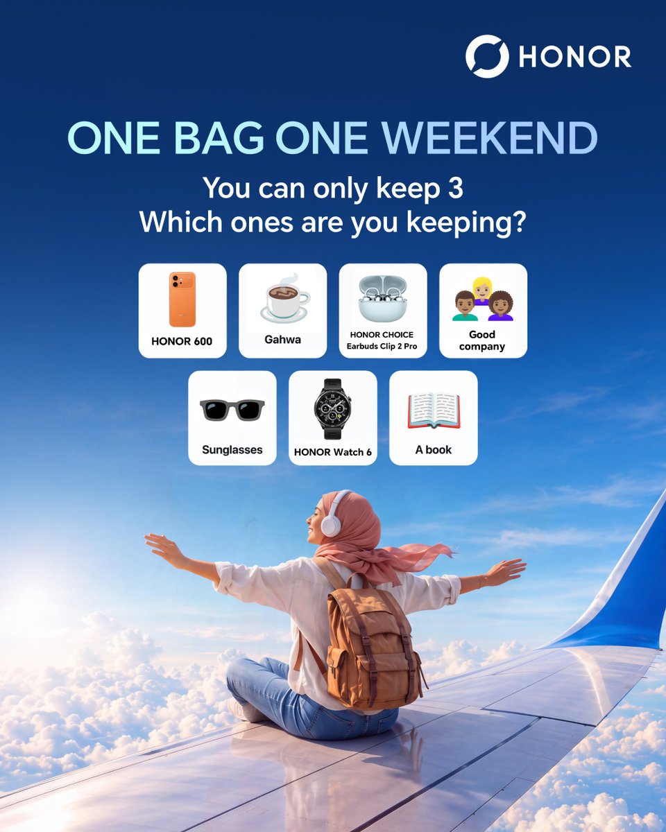 Honorarabia's tweet photo. Only 3 make it into the bag. Choose wisely 👀 Comment your picks below 👇

عندك 3 أماكن بس بالشنطة 👀 شو بتاخذ؟ قول لنا بالتعليقات 👇 https://t.co/3ZNcnCbk1n
