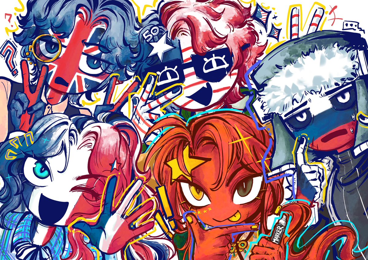 xxxr1118's tweet photo. this five🇨🇳🇺🇸🇷🇺🇫🇷🇬🇧✨
#countryhumans 
#countryhumanschina
#countryhumansrussia
#countryhumansusa 
#countryhumansuk 
#countryhumansfrance https://t.co/uoIm6I1N3X