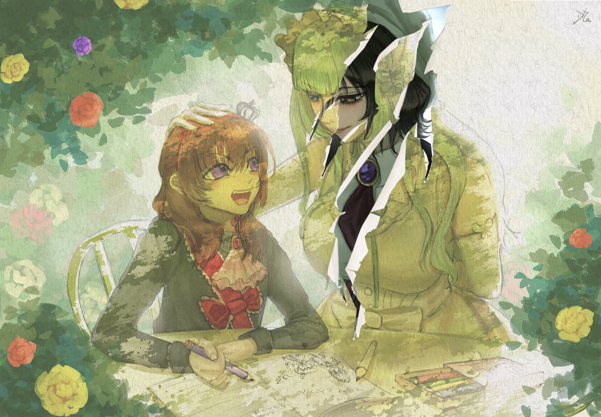 yue_can_'s tweet photo. 不要撕开那层粉饰
#うみねこのなく頃に https://t.co/7VWKX7FXIx