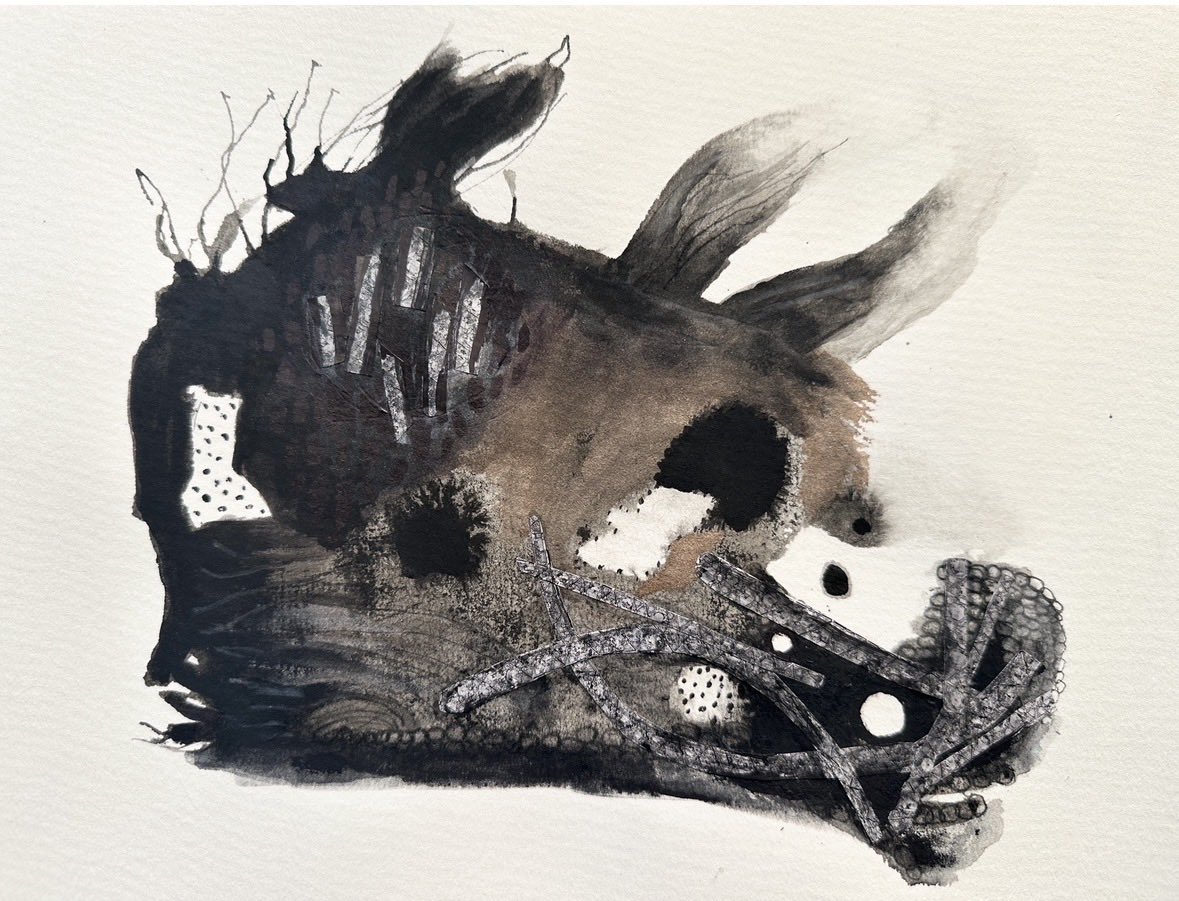 asktodesign's tweet photo. I am interested in the unpredictability of ink, how stains, textures, and accidental marks can become part of the visual language. Rather than depicting a specific subject or story.
#ink #painting https://t.co/Hr9zyKHB8s