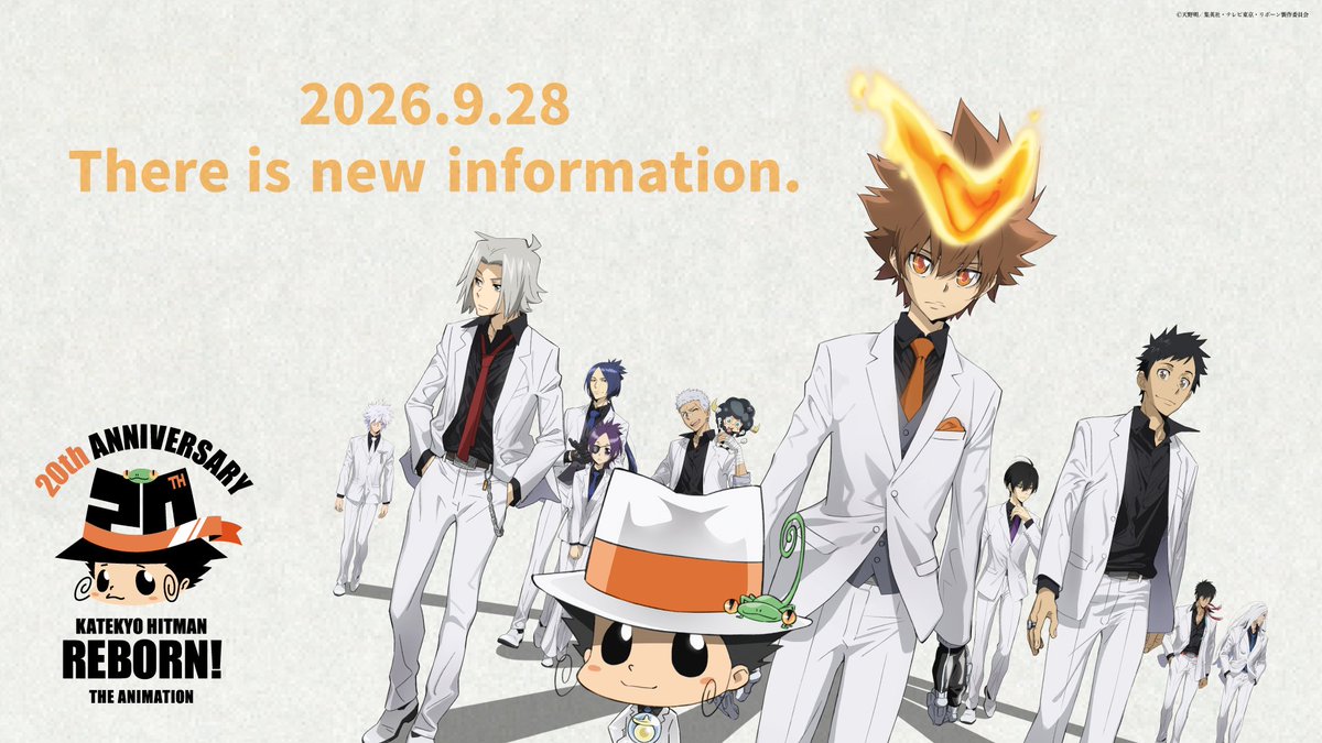 khreborn_anime's tweet photo. #アニリボ20th #リボーン #REBORN https://t.co/lY0D4OpbMP