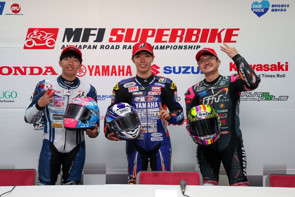 ReiMatsuoka4926's tweet photo. 勝ったぞー‼️🥇

ここまで本当に長かったけど、ずっと支えてくださったチーム、スポンサー、応援してくれている全ての皆さんに感謝の気持ちでいっぱいです。
最高！ https://t.co/A0oJbVmOI4