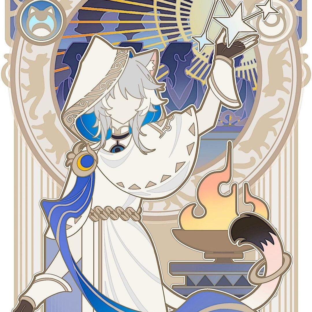 lunatimekeeper's tweet photo. cipher in atticus’s outfit slayed so hard honestly https://t.co/aD5Z00q7No