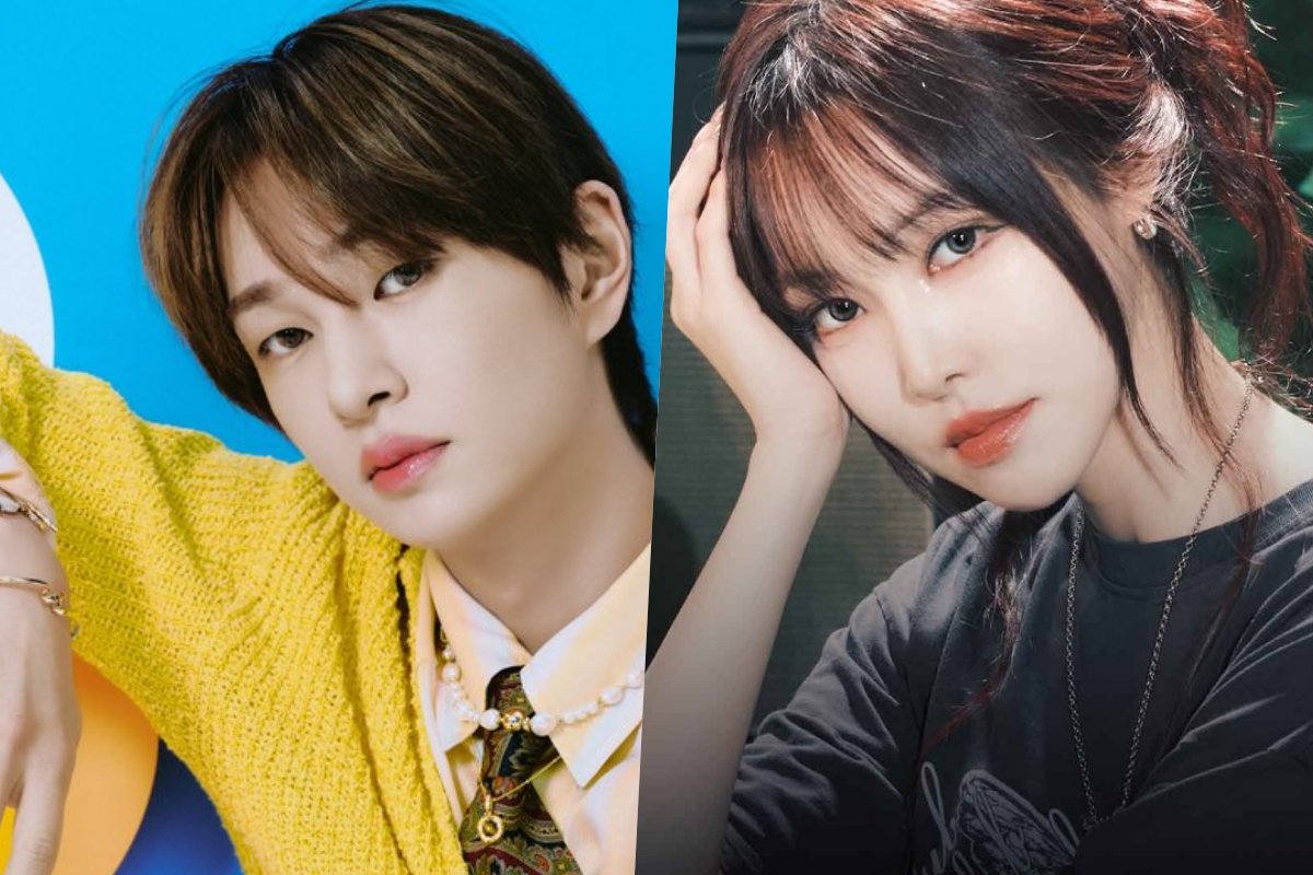 soompi's tweet photo. LISTEN: SHINee's #Onew And GFRIEND's #Yuju Drop Sneak Peek Of Collab Single "Mind Games"
https://t.co/Xgdy6Ii889 https://t.co/ckxJ8s81to