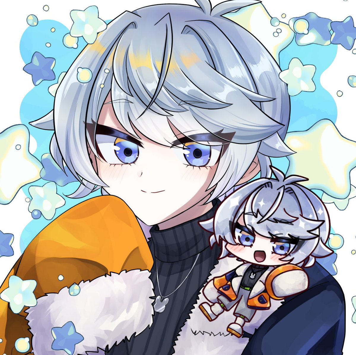 NikuDomeumum's tweet photo. 改めてまるおくんはっぴば〜🎂🎈🎉
プレゼントにあげたグッズのイラストです
#trpg_mro https://t.co/EvLnD73TA3