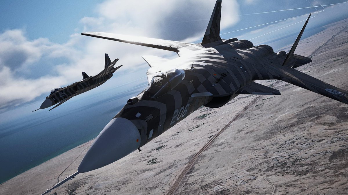 SanaeLacus's tweet photo. Today, I’m saying goodbye and expressing my gratitude for the past seven years—the longest I’ve ever played a single title: *Ace Combat 7: Skies Unknown*. From here on out, we all step into a new era with *Ace Combat 8: Wings of Theve—for all of us. https://t.co/x4ALbT0q6O