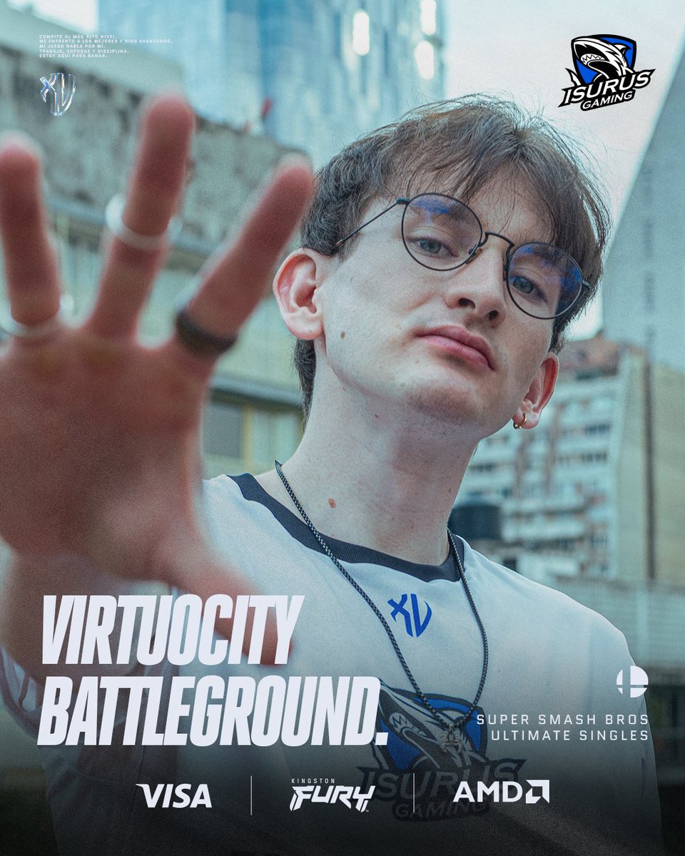 teamisurus's tweet photo. ¡CHAG REPRESENTANDO! 🇶🇦
@Chagspc está disputando el torneo de Singles del Virtuocity Battleground en Catar y ya está dentro del Top 32 de los mejores jugadores.
¡VAMOS NOSOTROS! 💙
#GoISG 🦈 #BeTheShark https://t.co/5XPV5ferHU