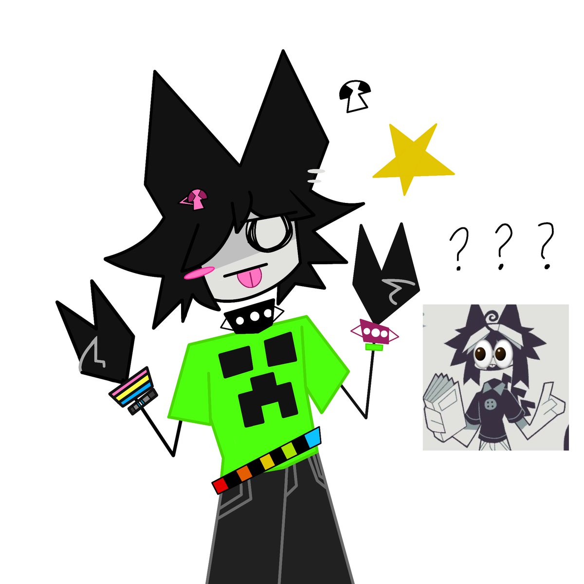 Cartereatspaper's tweet photo. Scene Skell?? (Idk he doesn't really look scene) #Skellfpe #Kevinfpe #Fpe #fundamentalpapereducation https://t.co/B1KQ7bbNOI
