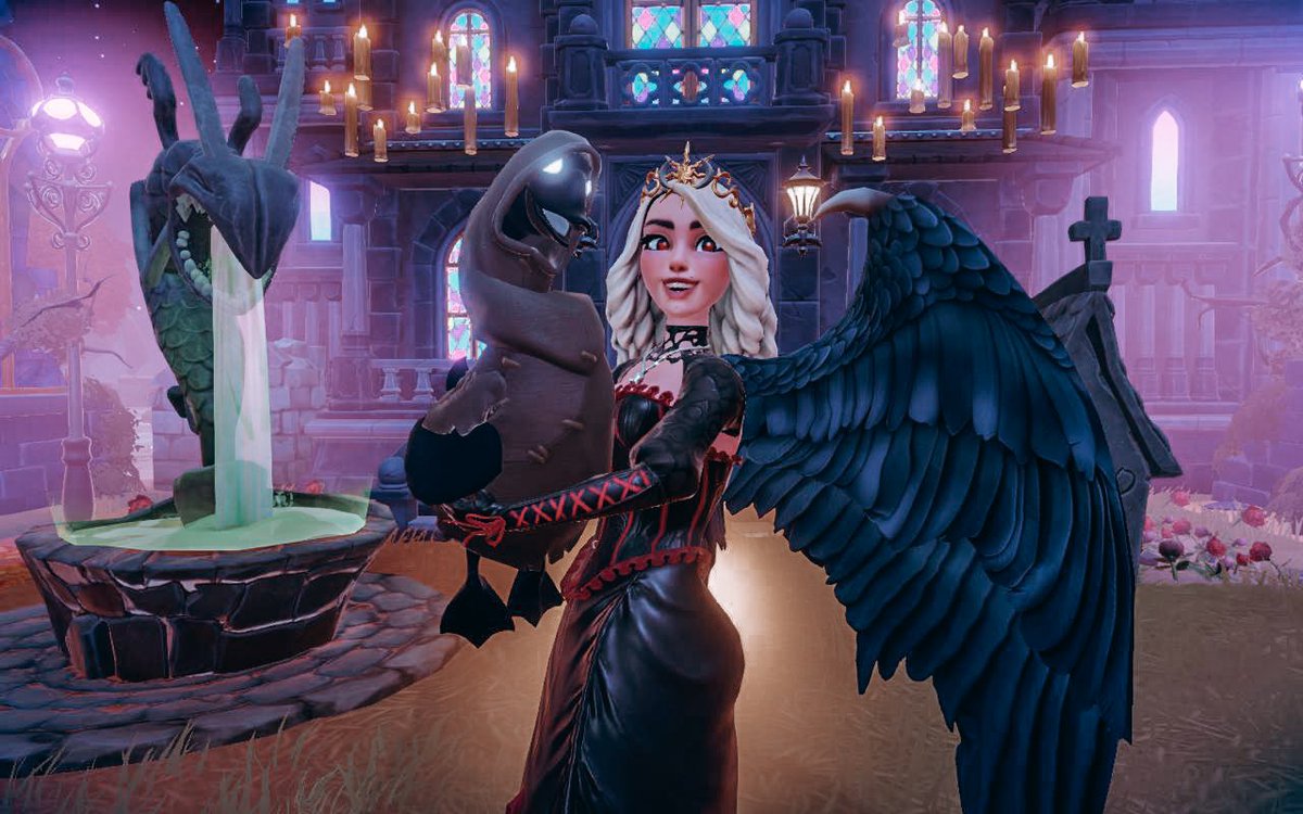 kawaiicollect0r's tweet photo. I did it! I unlocked the dark goose! The quest took four days 🖤 #memorymania #ddlv https://t.co/66Vj3sYATo