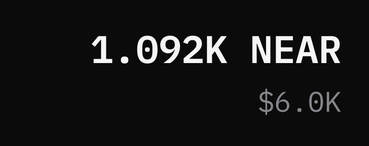 NEAR_INU's tweet photo. Over 1K $NEAR paid out to holders already https://t.co/h5gTp4dqGB