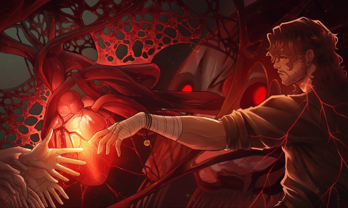 fawntasiez's tweet photo. beneath it all, we share the same anatomy.

#ironlung #ironlungfanart https://t.co/eEtPucl9Cz