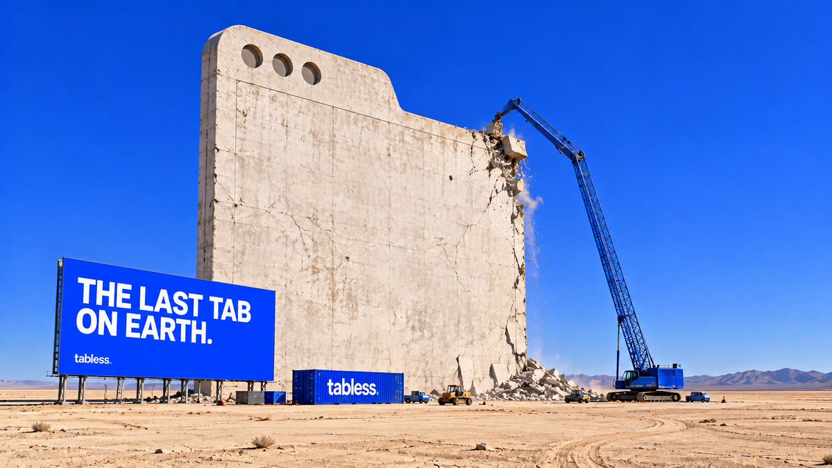 tabless_fun's tweet photo. it's time to go tab-less, with $tabless

only on https://t.co/nEFApYmgOf https://t.co/f8fFUoYYHQ