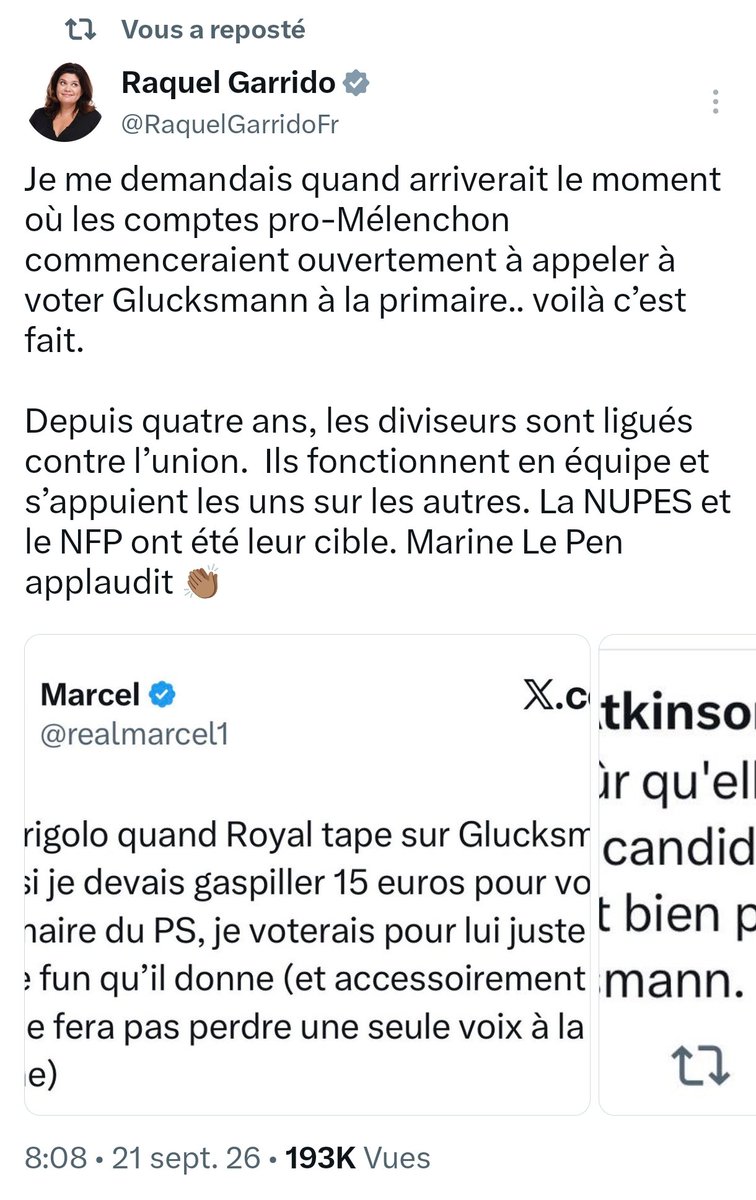 KickUp24079700's tweet photo. @Bob30031583 Glucksmann n'a jamais eu aucune crédibilité à gauche. C'est ce qui vous arrangerait chez LFI. #AvecFaure2027 https://t.co/S0Os2cDfu5