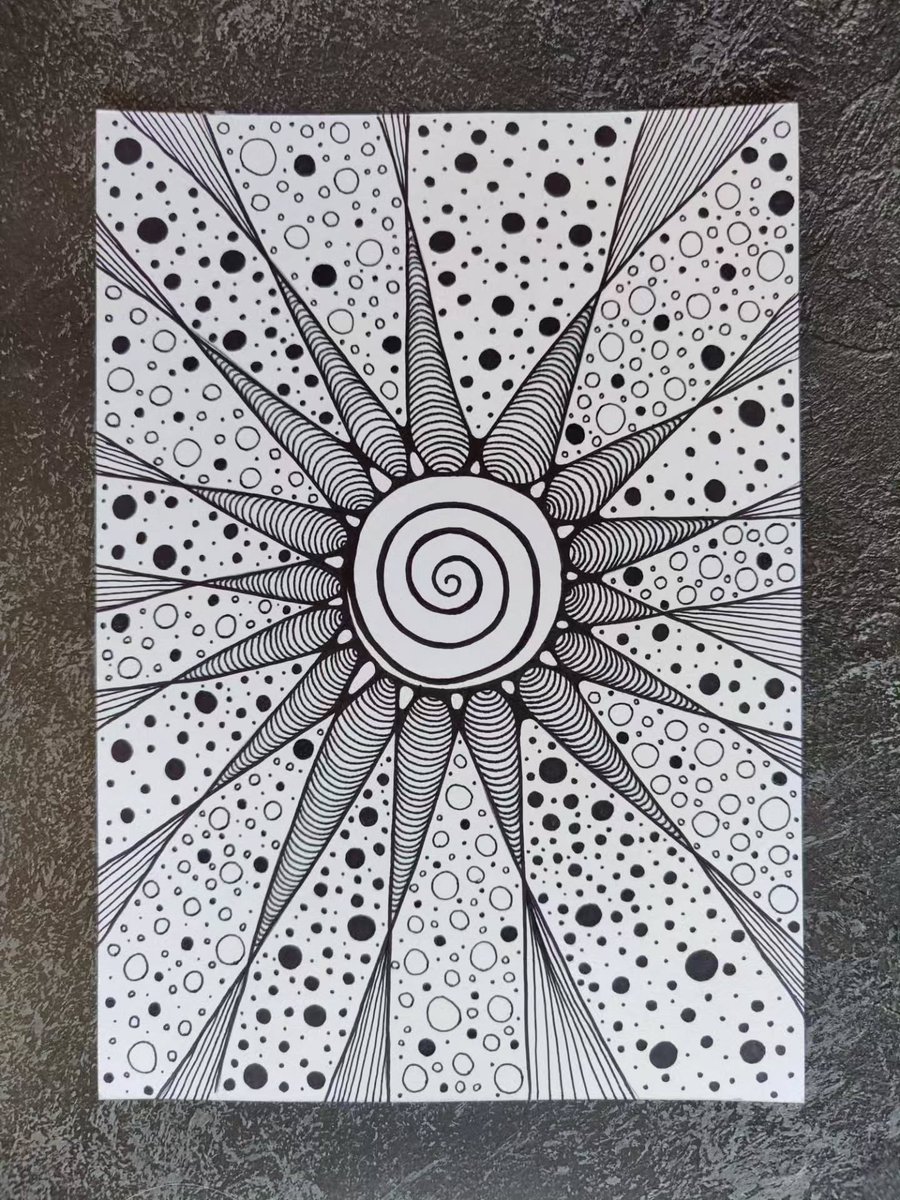 AthenaColdzgmc's tweet photo. Art 11

Yes, this is already my eleventh drawing, and this algorithm is absolutely amazing! Just look at the composition. It spirals from the very center toward the edges and beyond the sheet. Rotate it, and it literally comes alive. The flow https://t.co/8oY6l7bFj3