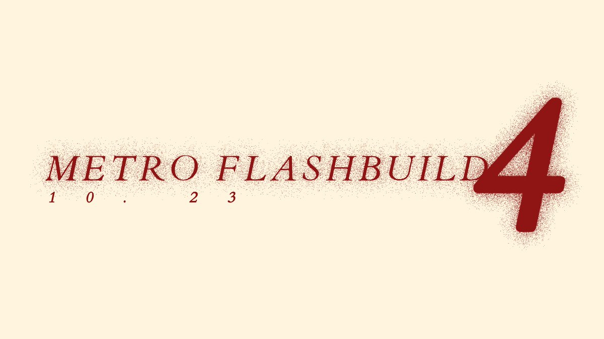 TheMetroDiscord's tweet photo. Our Halloween Flashbuild is a MONTH AWAY! https://t.co/tNo6UTmqy3