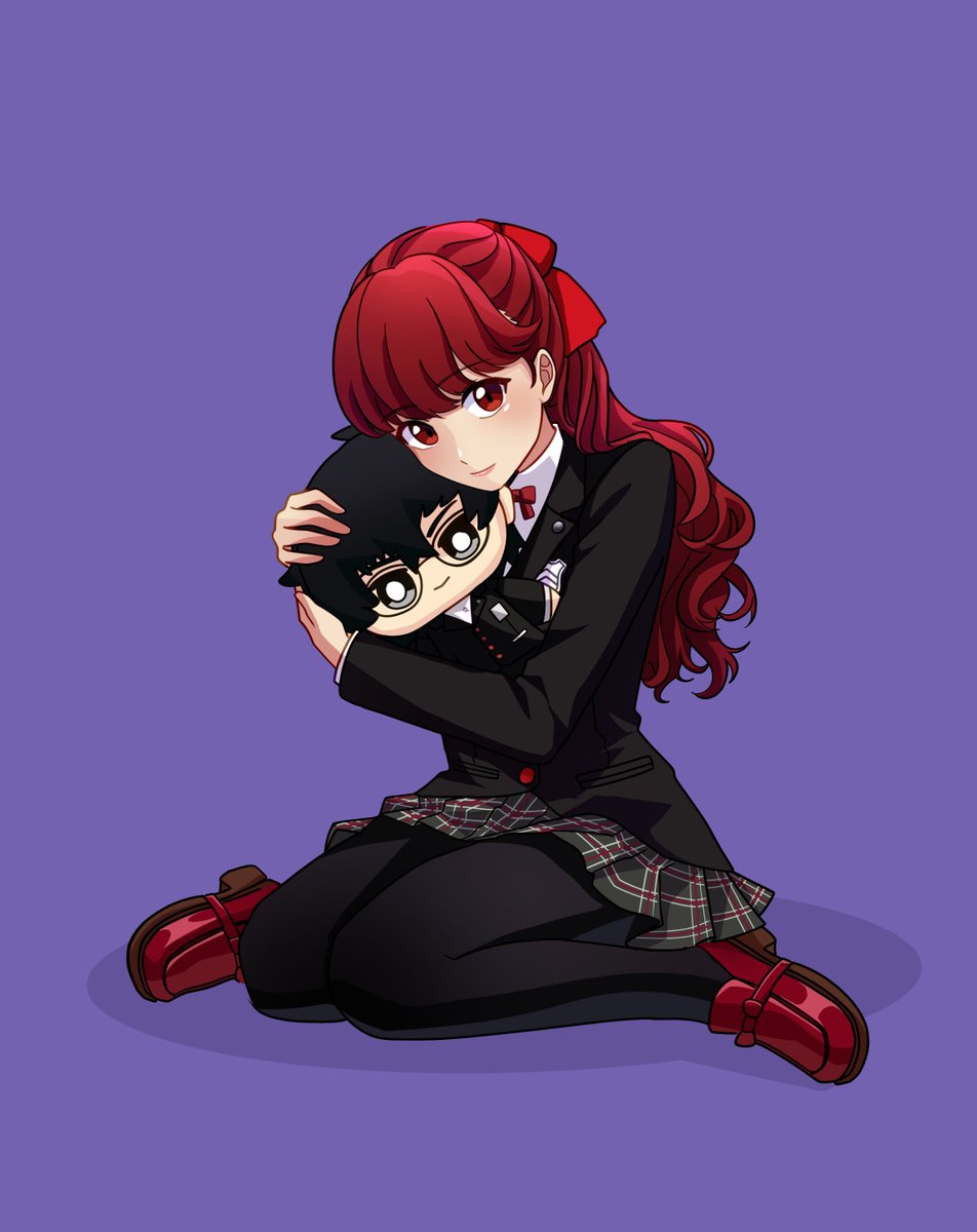 TonyRG33's tweet photo. Part two: A bit late for the series' 30th anniversary celebration. 🎮🕰️ They have always been my favorite girls, 😍 and is there anything sweeter than seeing them hugging the protagonist of their heart as a plushie? 🥰🧸
#Persona30th #persona3 #persona4 #persona5 #Atlus #Fanart https://t.co/N0ECg8Iss4