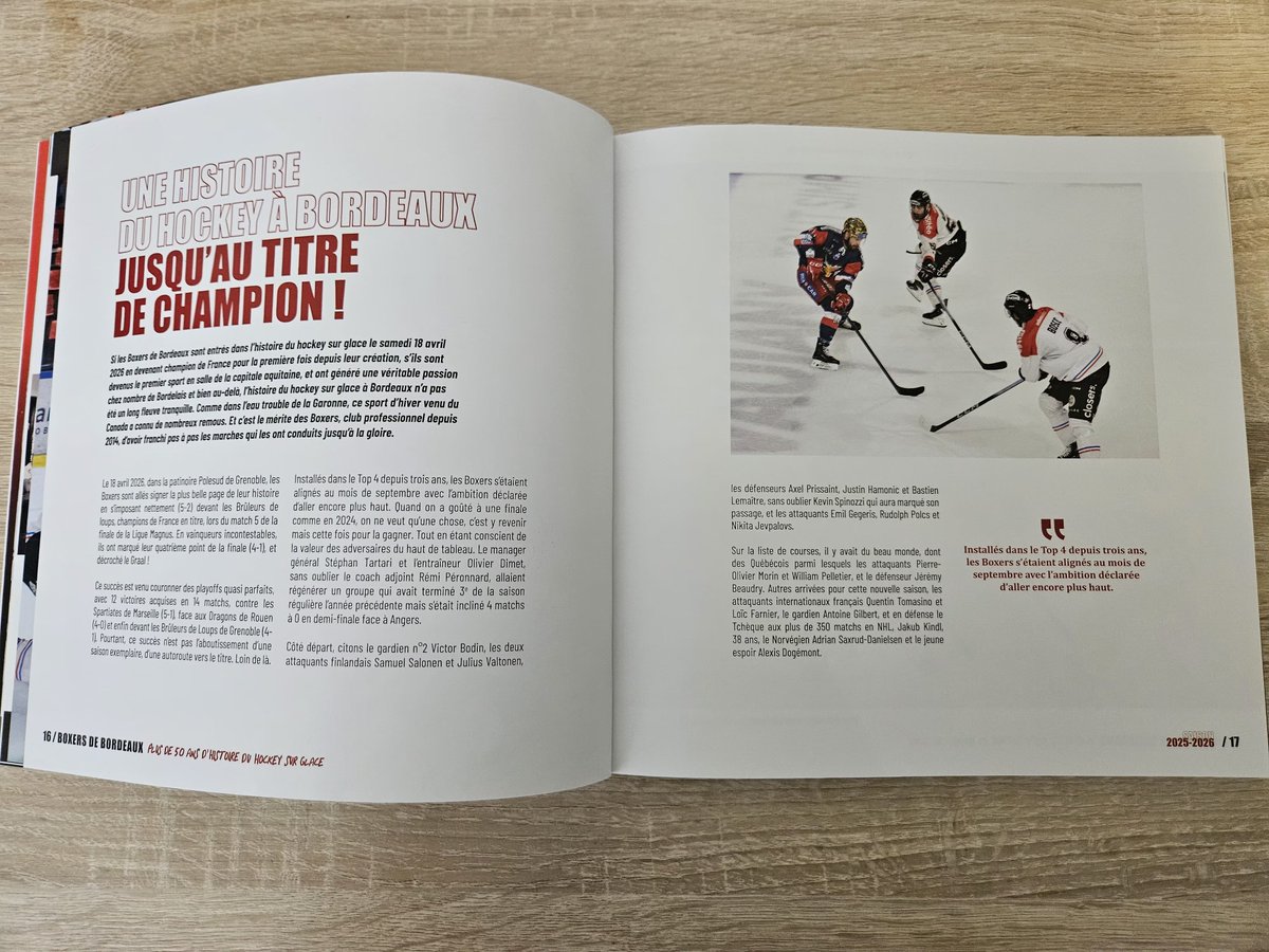 ClaudeCanellas's tweet photo. Je suis heureux de vous présenter mon bouquin "Boxers de Bordeaux - Plus de 50 ans d'histoire du hockey sur glace" qui vient de paraître...(Éditions Sud-Ouest) https://t.co/FtL1Ppq5hD