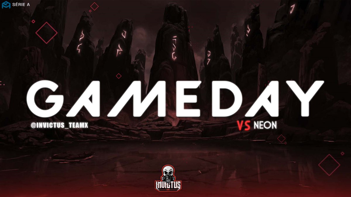 invictus_teamx's tweet photo. GAME DAY CELOL A! 🛡️⚡
Jogo crucial na tabela! A nossa line entra no Rift hoje contra a Neon num confronto direto onde só a vitória interessa.
🗓️ HOJE⚔️ Invictus Team vs @PlayNeon
#GoInvictus @LigaGG_ ⚔️🔥 https://t.co/0lgnxW36MB