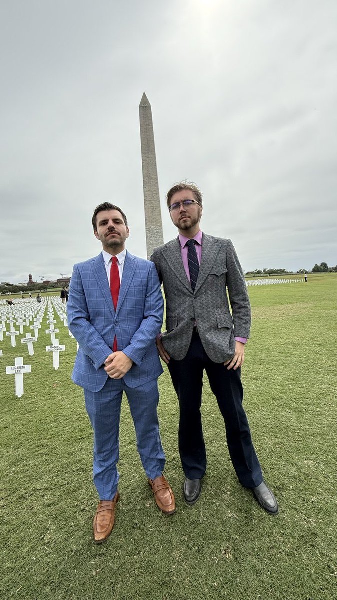 nicoletto_mario's tweet photo. Yet again, lamestream media lied. 

@LexLibertasOnX, @NYYRC, and many others came to Washington to raise awareness about the brutal attacks on the Afrikaner people. 

I was happy to join them in that fight. https://t.co/ZyD05vzadQ