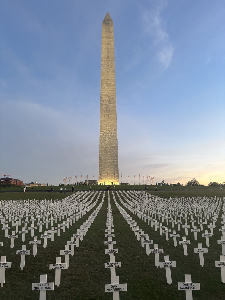 nicoletto_mario's tweet photo. Yet again, lamestream media lied. 

@LexLibertasOnX, @NYYRC, and many others came to Washington to raise awareness about the brutal attacks on the Afrikaner people. 

I was happy to join them in that fight. https://t.co/ZyD05vzadQ