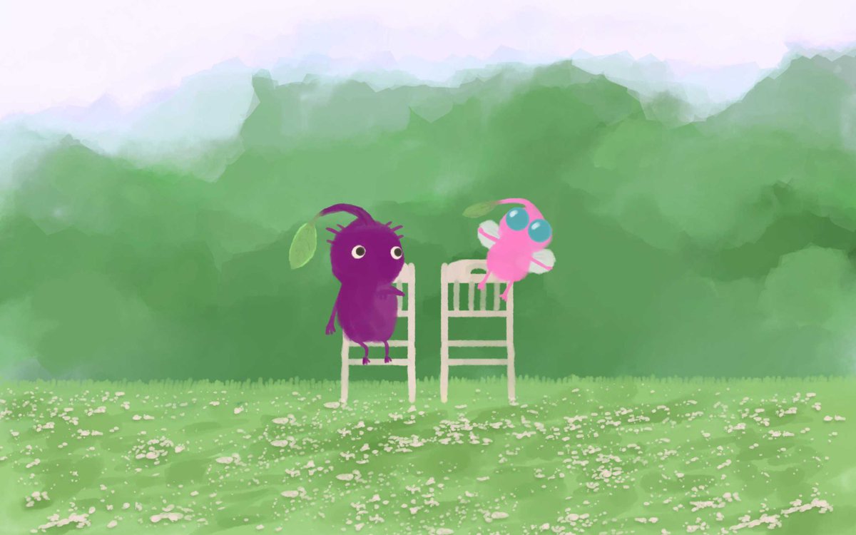 BrickMagica's tweet photo. I drew pikmin despair https://t.co/wbfmOLHtgH
