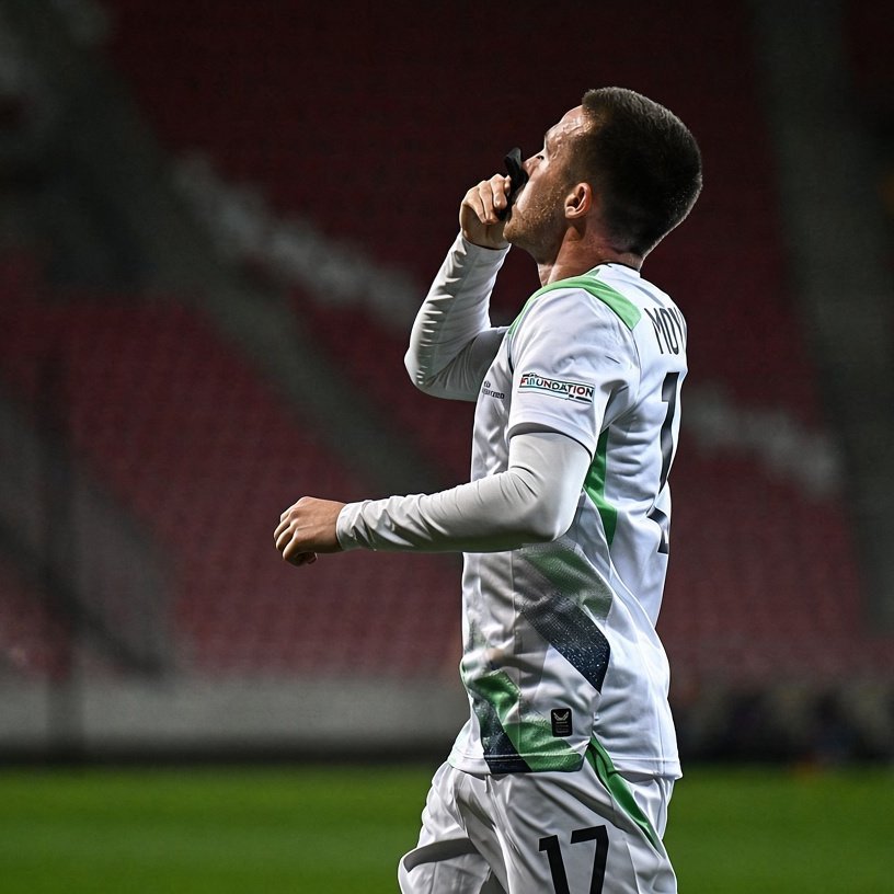 MessiahYaniss16's tweet photo. - Ils ont parlé avant le match.
- Ils ont soutenu la Palestine.
- Ils ont baissé la tête pendant l'hymne nationale.
- Ils n'ont pas serré la main des joueurs.
- Célébration avec un brassard noir pour les victimes.
- 3-0.

Les Irlandais ont été légendaire. https://t.co/VmsiVZSDyp
