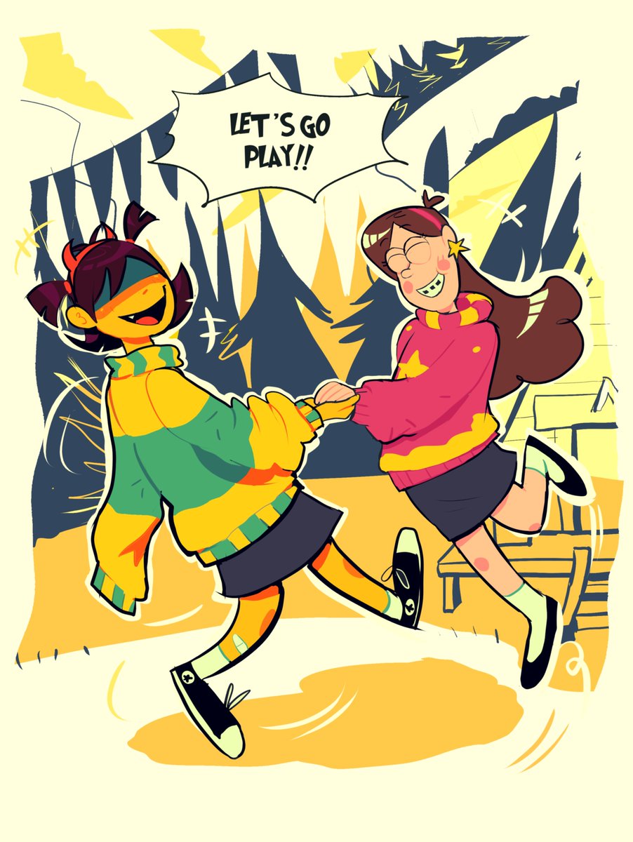 TheWitchOfArt's tweet photo. since gravity falls is back so i drew them after rewatchin' lol https://t.co/5Kl06WNyGm