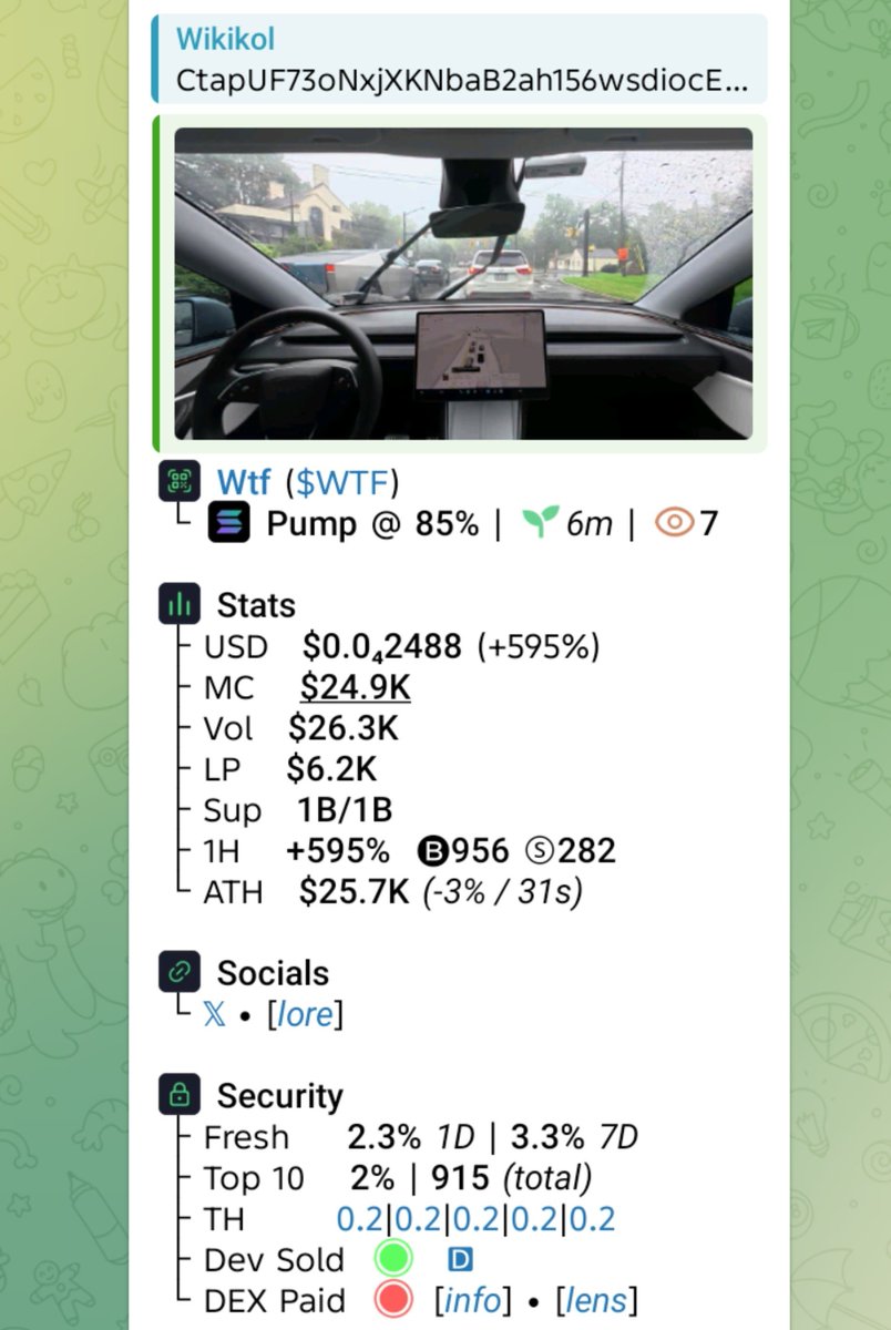 WikiKol1's tweet photo. Watch your entry on $WTF
CA

CtapUF73oNxjXKNbaB2ah156wsdiocEKqEYtKoGpump

#SMNO #CRYPTOAI #CRYPTOCLARITYACT #MEMECOIN https://t.co/2S5ifhfn9U