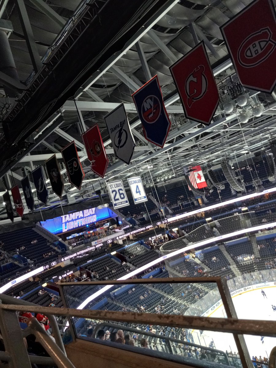 brilovesbolts's tweet photo. Thursday night was a dream come true. I loved every minute of my first @TBLightning game. I already want to go back!

Go Bolts ⚡️💙🤍 https://t.co/wL2ySGQBY5