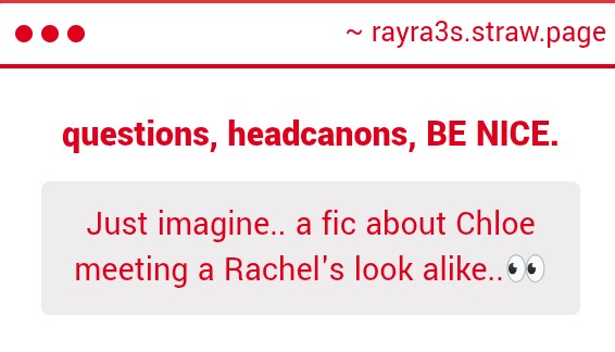 Chl03_pr1ce's tweet photo. OH CHLOEEEE she would feel so weird after she found out it wasn't rachel, I know chloe misses her so much 😭😭 https://t.co/tX3AsyhyLU