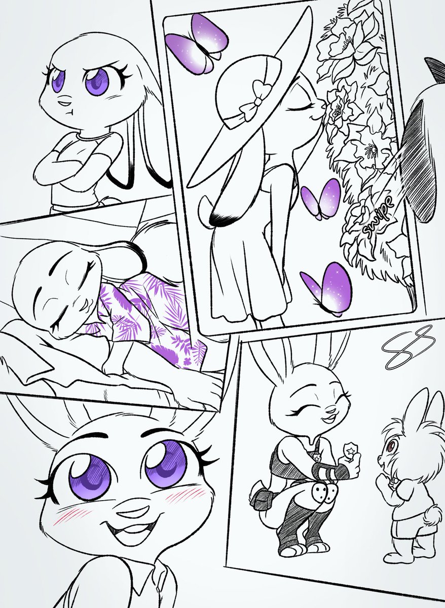 ADumbBunny0's tweet photo. Look how cute this comic is, it just became one of my favorites. Credits to the creator: https://t.co/8z1CLVLhSx ❤️❤️ https://t.co/yHkVYkgAla