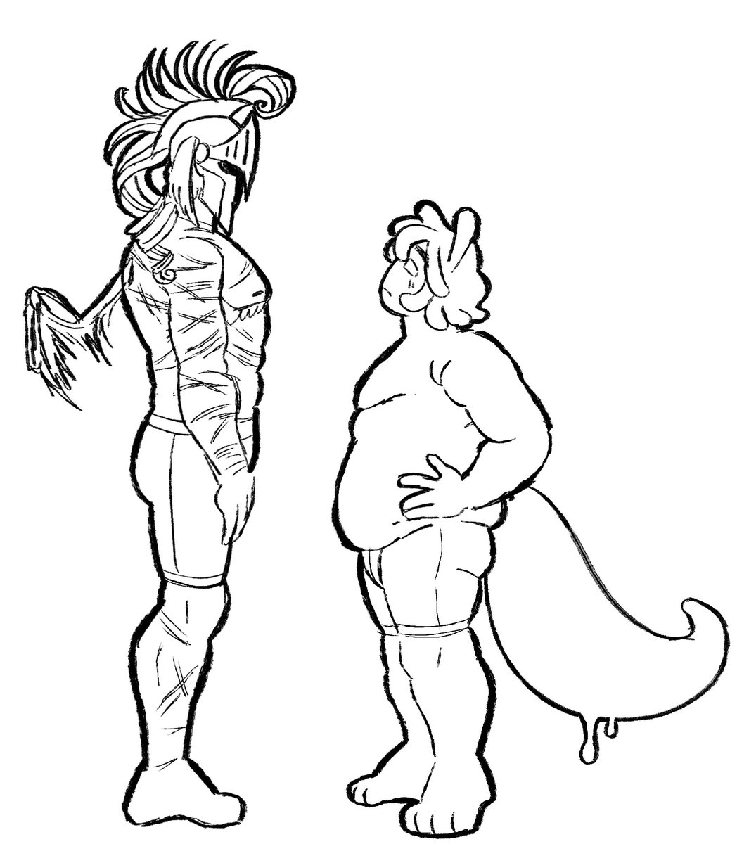neocordz's tweet photo. I used to draw them with an absurd height difference but derek wasnt even That tall my avery was genuinely just like 5'4 https://t.co/QmJjSkjBly