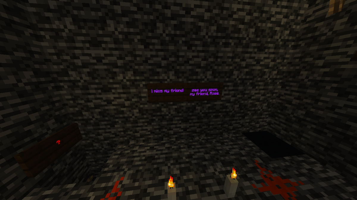 8venn's tweet photo. today on the #nullsmp i killed myself ^_^  1 canon life lost! also on my sons birthday https://t.co/Pt8xlUwSjh