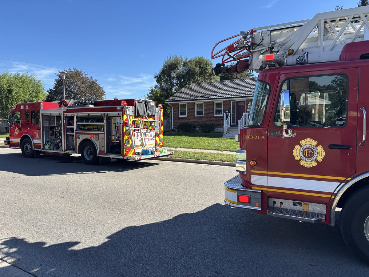 LdnOntFire's tweet photo. Multiple fire crews attended a house on Tweedsmuir Avenue this afternoon for the reports of a structure fire, fire crews attended and were met with heavy black smoke, zero visibility in basement fire crews were able to find the fire and put it out quickly, extensive damage over $200,000. Fire prevention inspector are on scene. No injuries. #ldnont ^cs