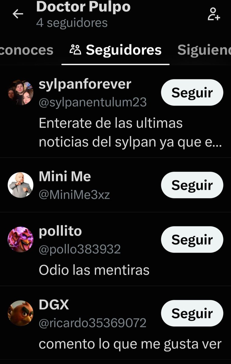 MarioTorrz09's tweet photo. @DoctorPulpbuux @Brand0nSom_ @kei_xzz con todos saben te refieres a estos, el grupo de acosadores que son tan inteligentes que se siguen entre si y esperan que nadie se de cuenta de que grupo son JAJAJAJJA https://t.co/BUYMiOuxDa