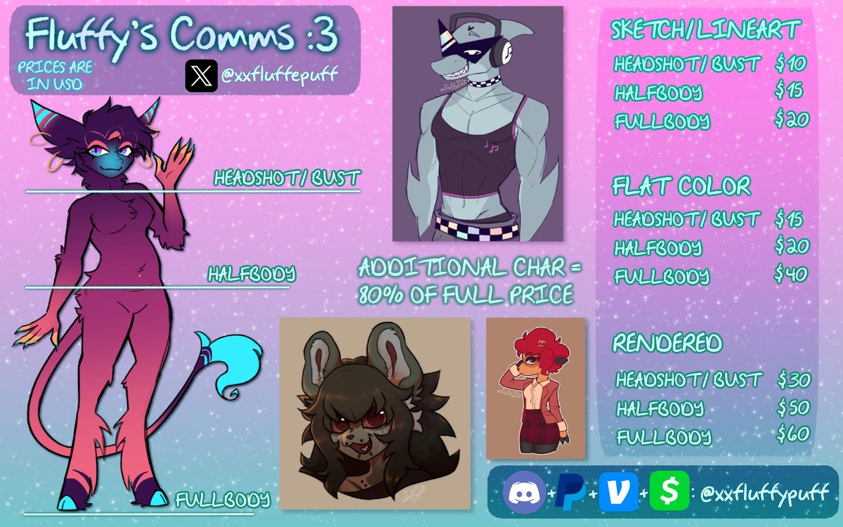 xxfluffepuff's tweet photo. Hey y'all!! My emergency c0mms are open because I'm in a real tough spot financially. Unlimited slots!!! Just depends how motivated I am. I may take a bit to respond 🥹
#hi https://t.co/VYyhFvwmWJ