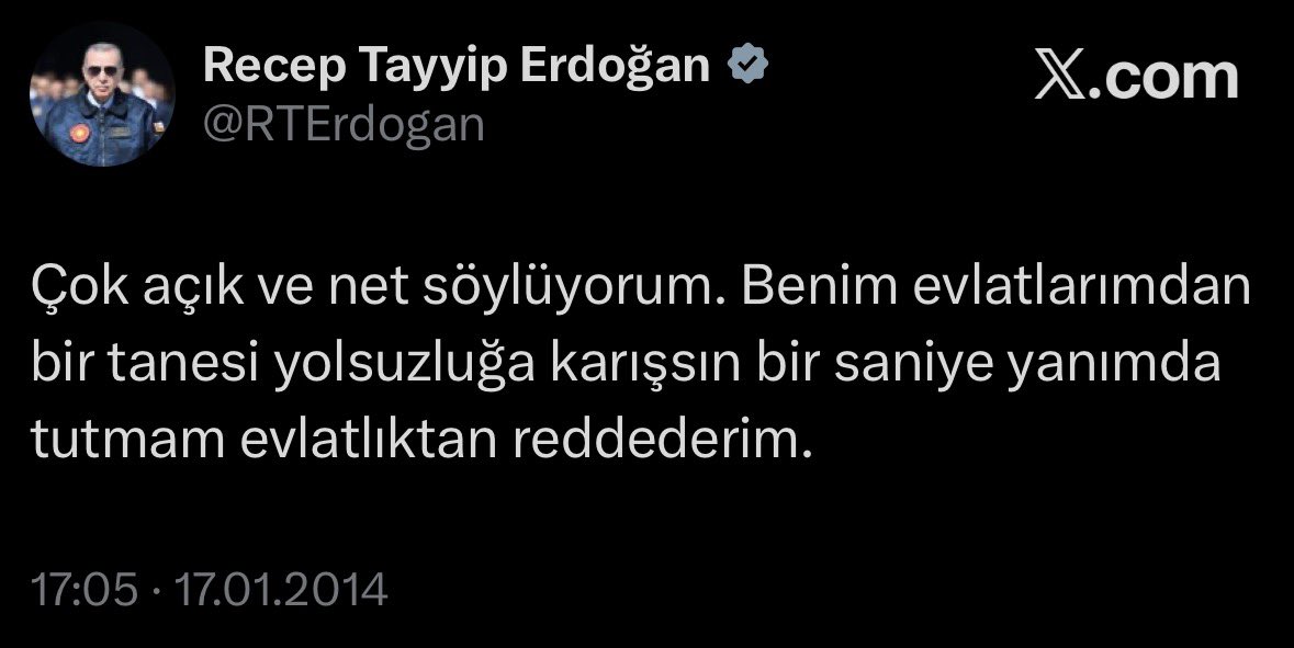 debuffer2's tweet photo. Reis yine dediğini yaptı. https://t.co/6ZstIf9p8F