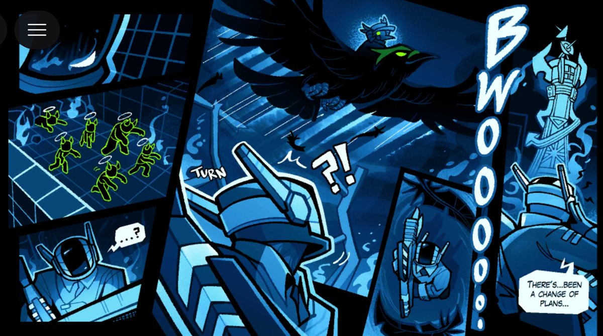 GUPPYAY's tweet photo. cmf spoilers ! 

all the new panels ! I love love love them.... especially boombox's ! https://t.co/mTnKIhhbdp