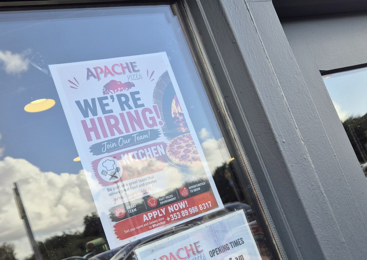 StaffWantedGwy's tweet photo. Kitchen staff
#Galway #jobfairy #staffWanted ##fastFoodJobs
https://t.co/N7IfvY4FaE https://t.co/iGpthll07z