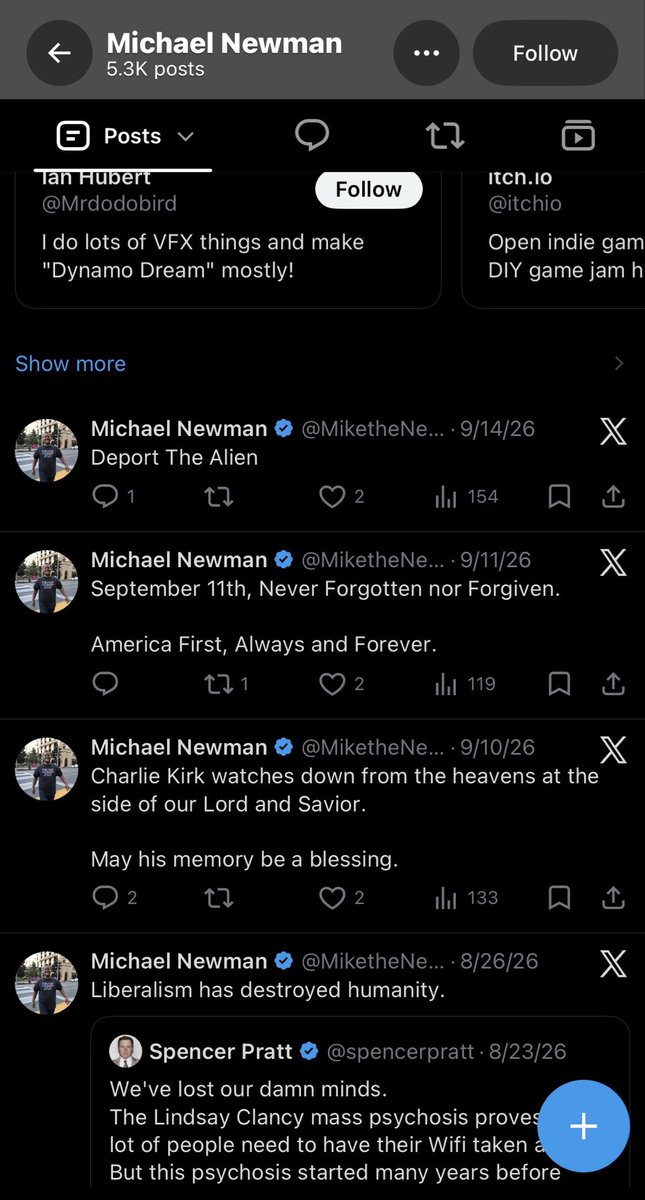 deifieddd's tweet photo. @MiketheNewman @Mary1Kathy Why you deleted your posts conveniently being a duplicate from a year apart? Why if you are overseas make fun of deaths of your fellow Americans if you are so patriotic? @MiketheNewman https://t.co/d0S5PhwtNV