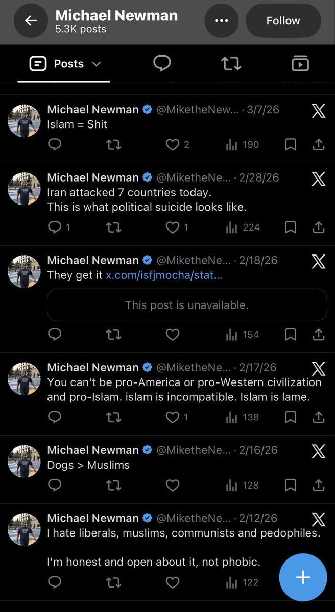 deifieddd's tweet photo. @MiketheNewman @Mary1Kathy Why you deleted your posts conveniently being a duplicate from a year apart? Why if you are overseas make fun of deaths of your fellow Americans if you are so patriotic? @MiketheNewman https://t.co/d0S5PhwtNV
