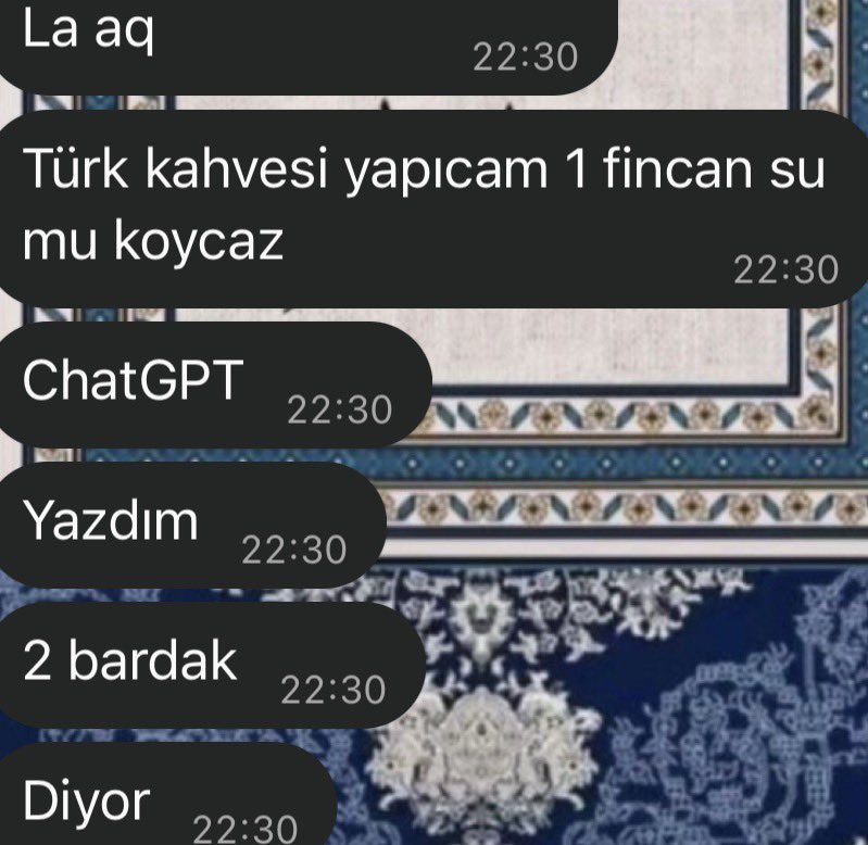 crnmni's tweet photo. Chatgbt sayesinde güncel zeka seviyemiz https://t.co/4WFBekEhY8