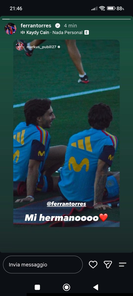 pedringham's tweet photo. His fandom going into hysterics saying he's dating x girl or he's dating his best friend and his ass is on ig flirting through stories with Pubill. I love you Ferran please never change https://t.co/xeYJivKuPh