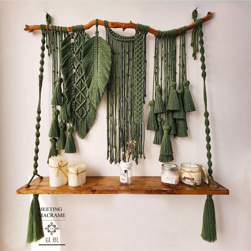 YelenaRapozo's tweet photo. Just finished this macramé plant hanger for my succulent!  Hand-tied with soft cotton rope, it’s the perfect cozy touch for my balcony shelf – handmade always hits different! https://t.co/FOwjIpaLSD