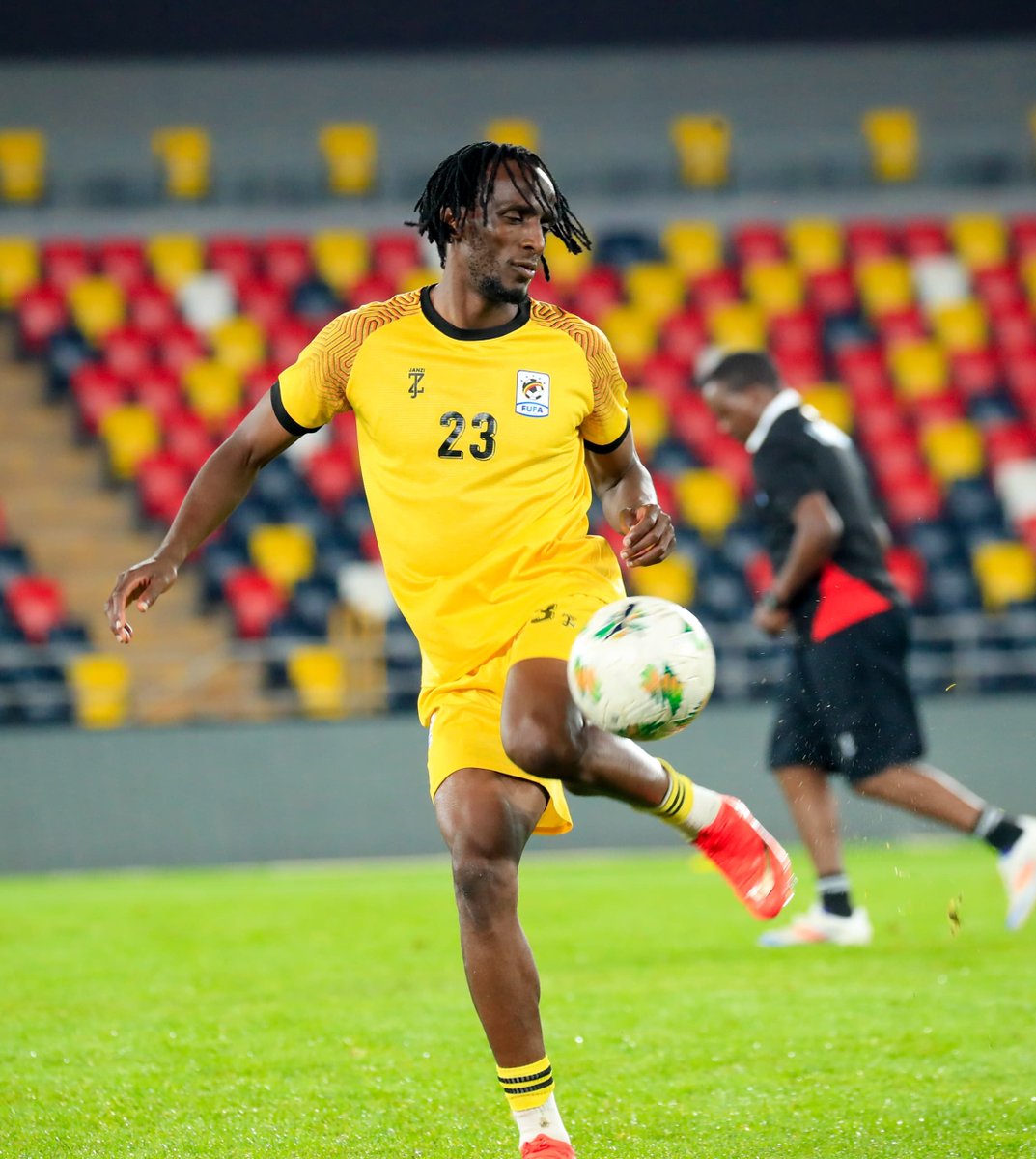OfficialFUFA's tweet photo. .@UgandaCranes conducted their first training session at their new home, the  magnificient Hoima city stadium.
#AFCON2027Q | #UGALBY https://t.co/fblB4mi0R5