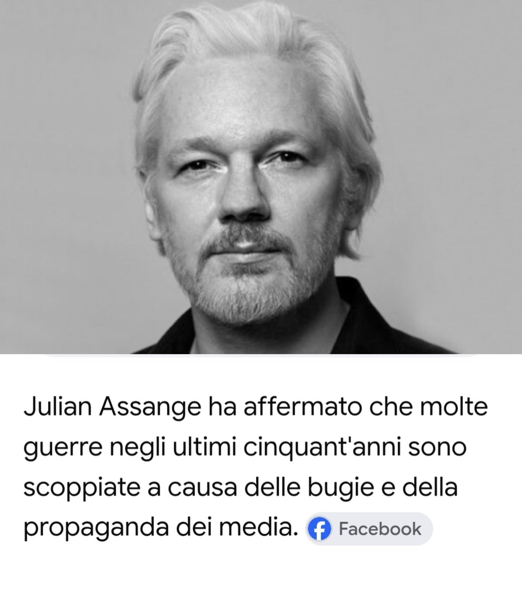Matteo40052642's tweet photo. @francotaratufo2 @marcotravaglio Assange a Ragione Sui Giornalisti Occidentali 🖕 https://t.co/3pGug39yym