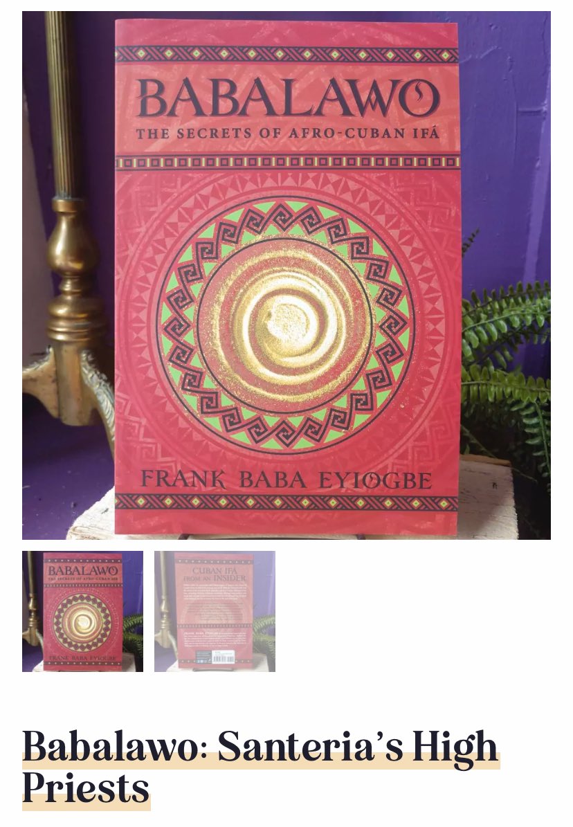 FeelTheBass86's tweet photo. This is who Desiree Perez was sending after @NICKIMINAJ. For anyone that does not know, she went to a high priest. These practices draw from dark magic, African spirituality, and are also found within Cuban culture

Y’all need to stop trying to pretend like this stuff isn’t real just because YOU don’t believe in it. They were intentionally using these spiritual practices AGAINST Nicki Minaj. That is SPIRITUAL WARFARE